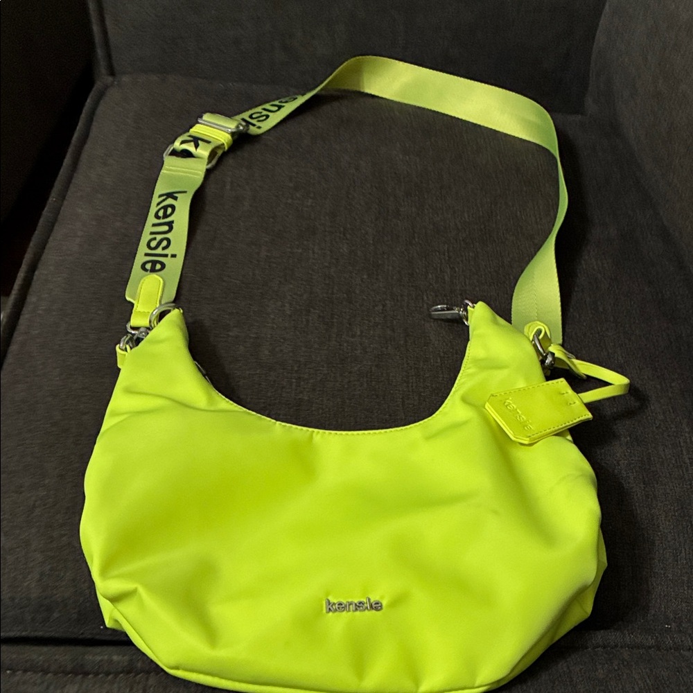 Kensie Vibrant Lime Shoulder Bag